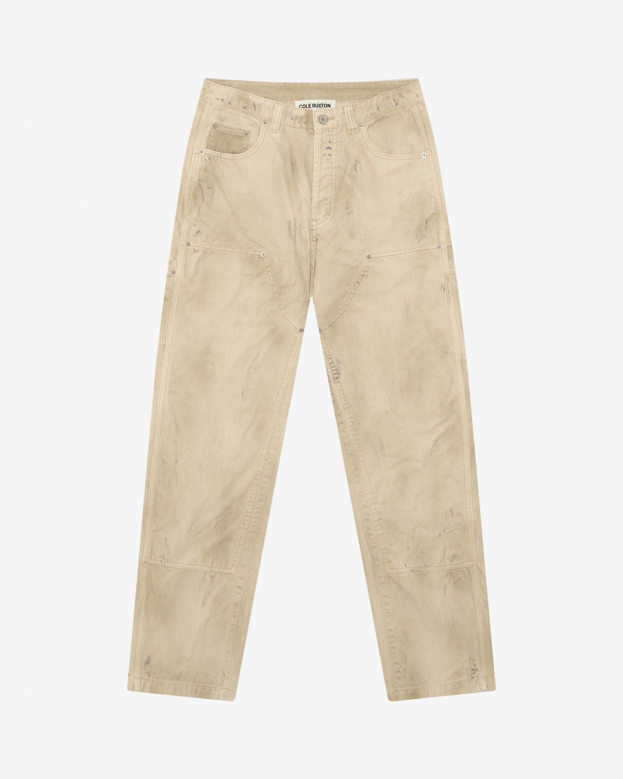 DIRTY DOUBLE KNEE CARPENTER PANTS