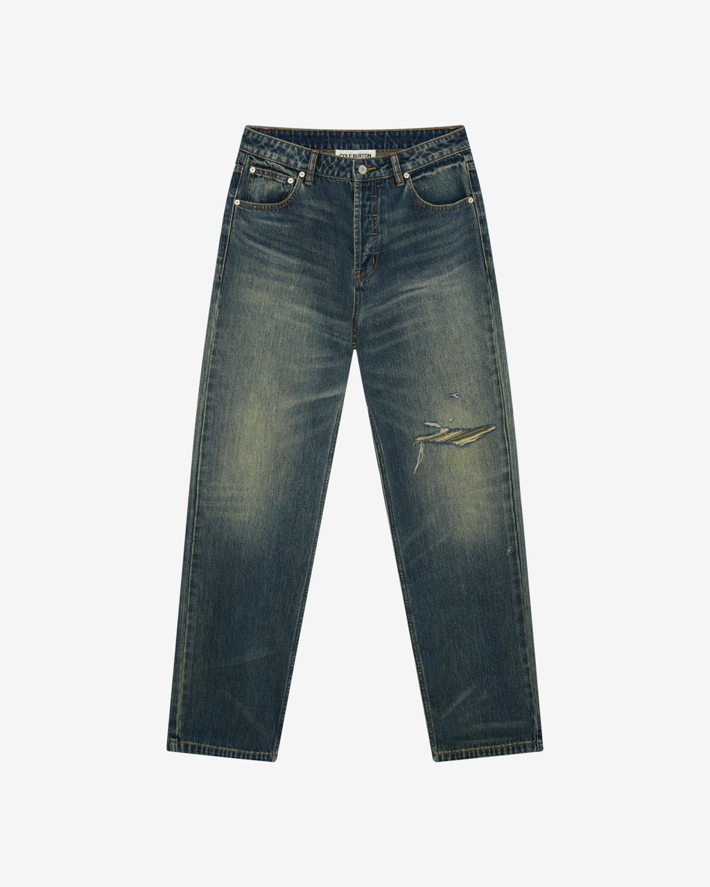 DARK WASH JEANS