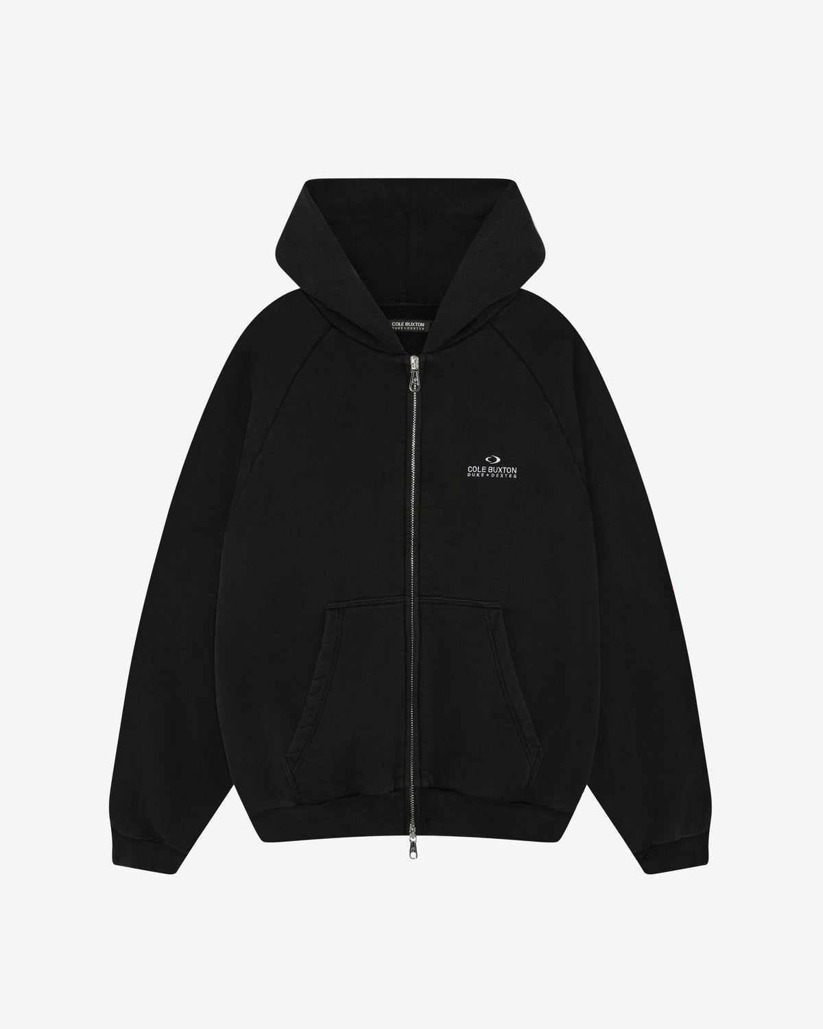 D+D EMBLEM ZIPPED HOODIE