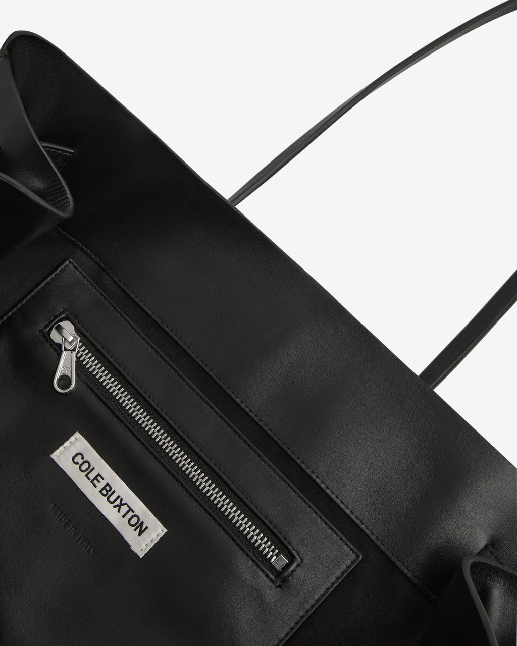 LEATHER HOLDALL TOTE