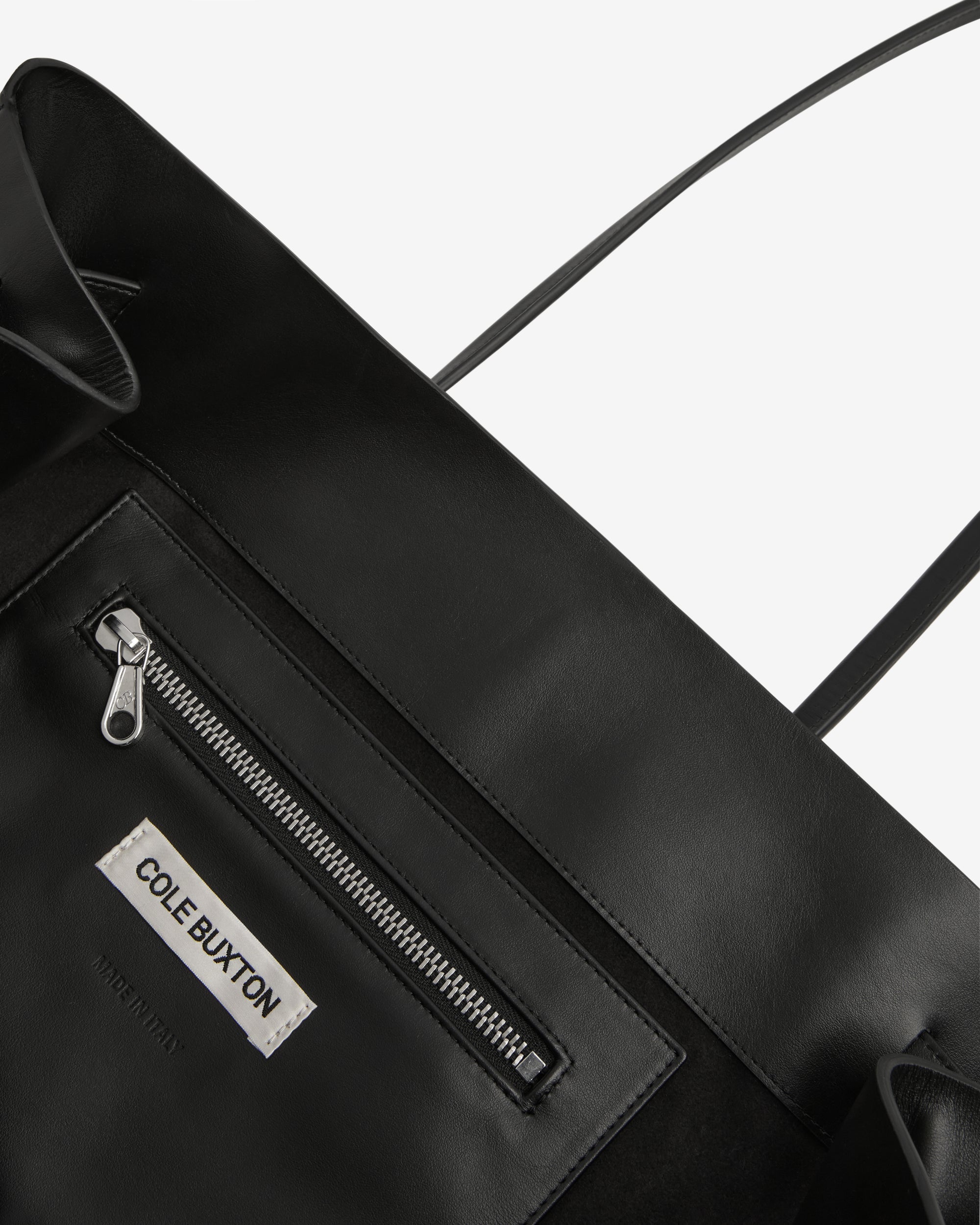 LEATHER HOLDALL TOTE