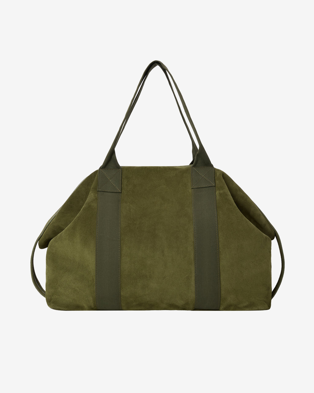 SUEDE MILITARY DUFFLE
