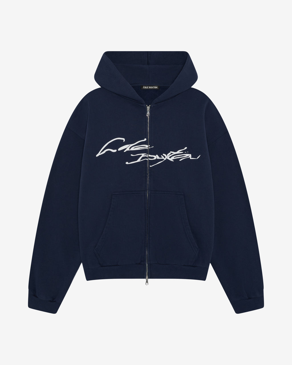 HAND WRITTEN ZIPPED HOODIE