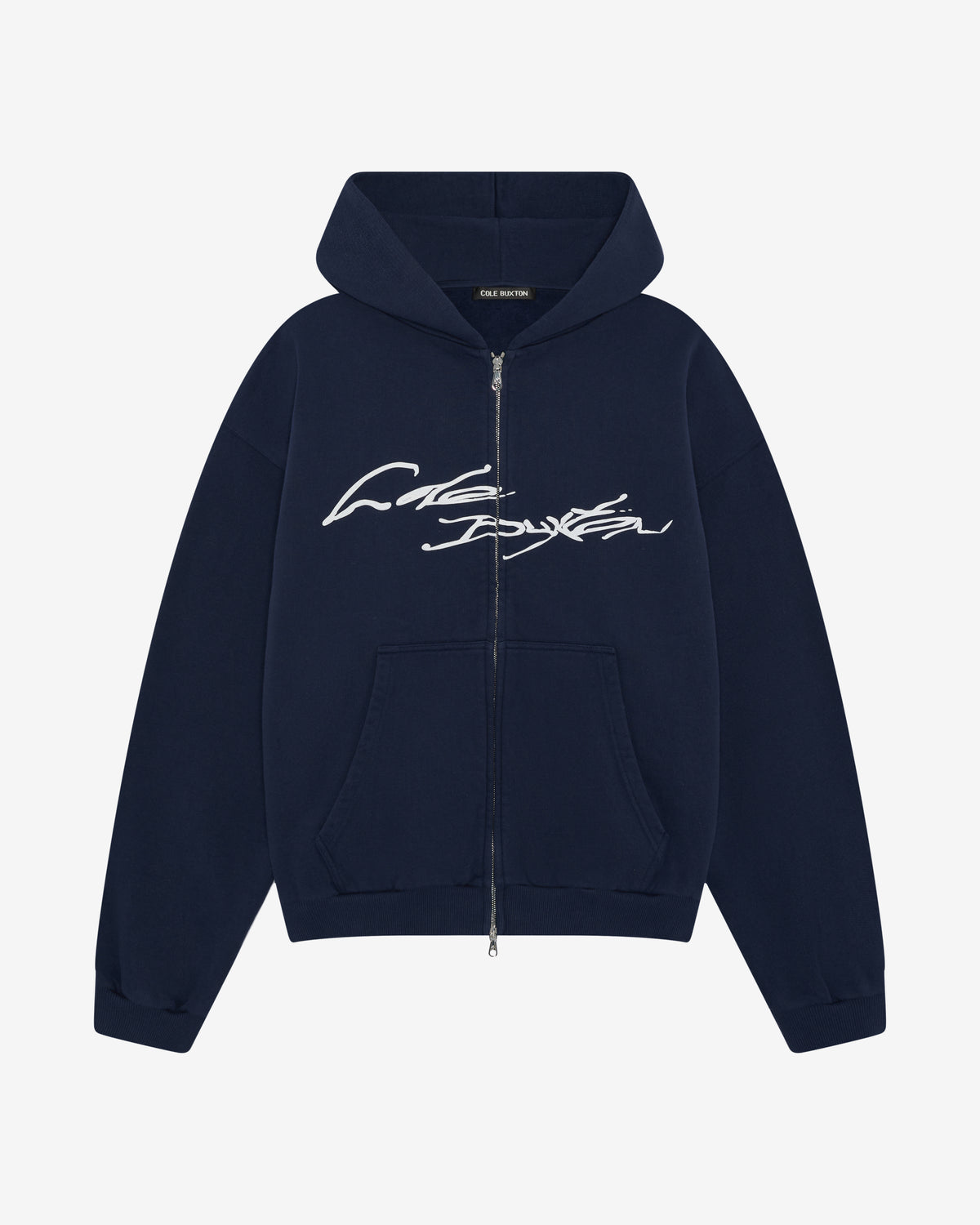 HAND WRITTEN ZIPPED HOODIE