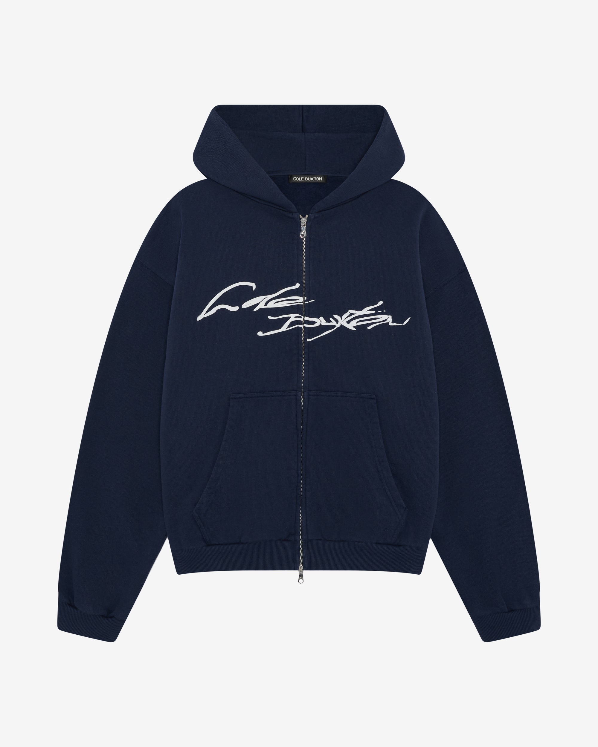 HAND WRITTEN ZIPPED HOODIE
