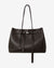 LEATHER HOLDALL TOTE