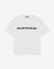 A white short-sleeve crewneck t-shirt featuring a black 'CEK' brand logo printed across the chest, displayed on a clean white background.