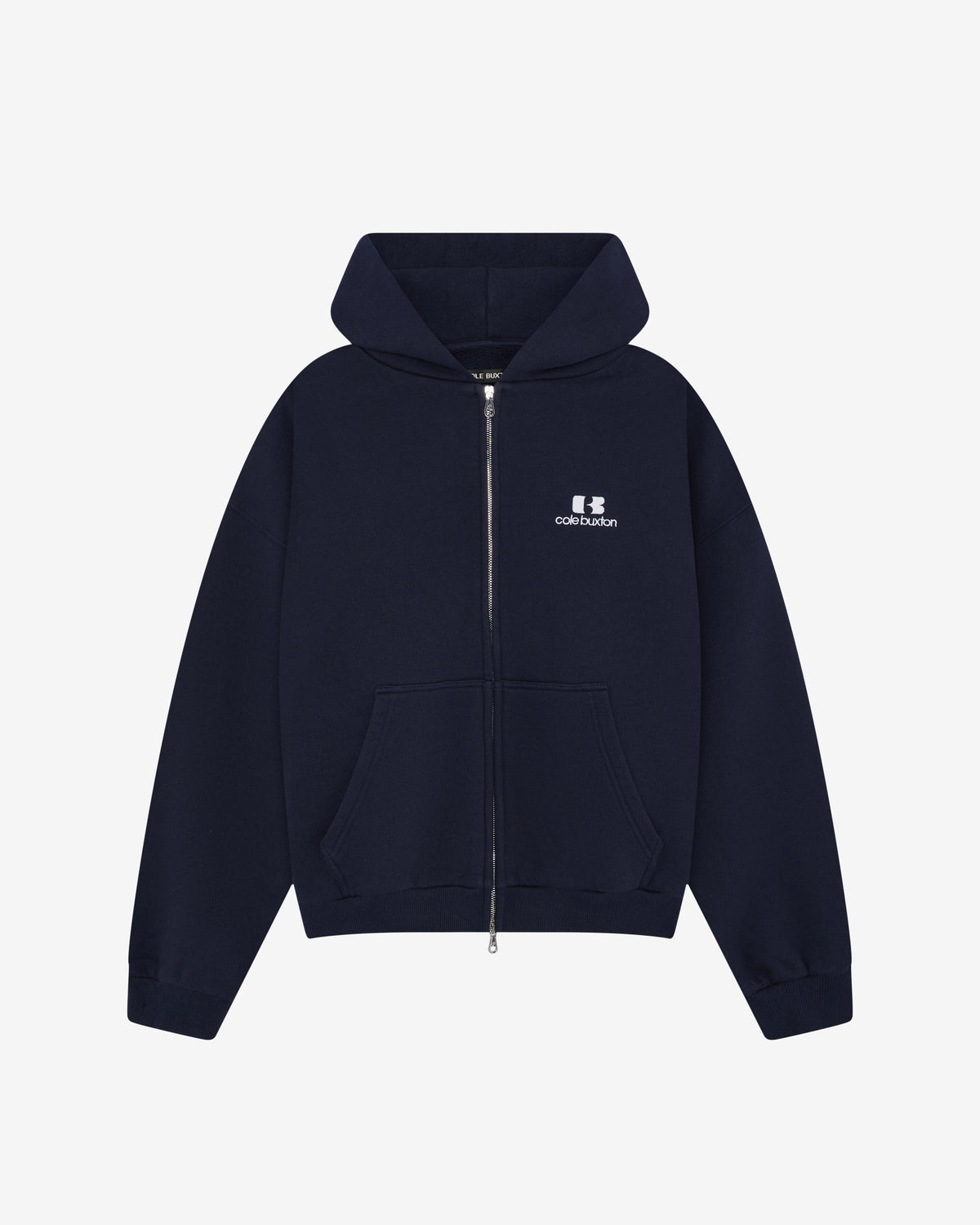 ICON LOGO ZIPPED HOODIE