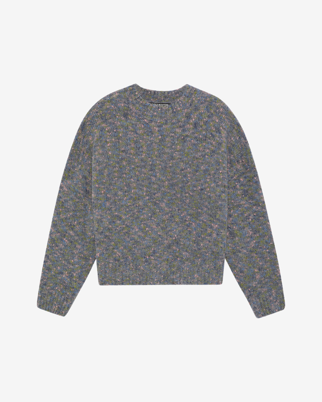 FLECK KNIT SWEATER