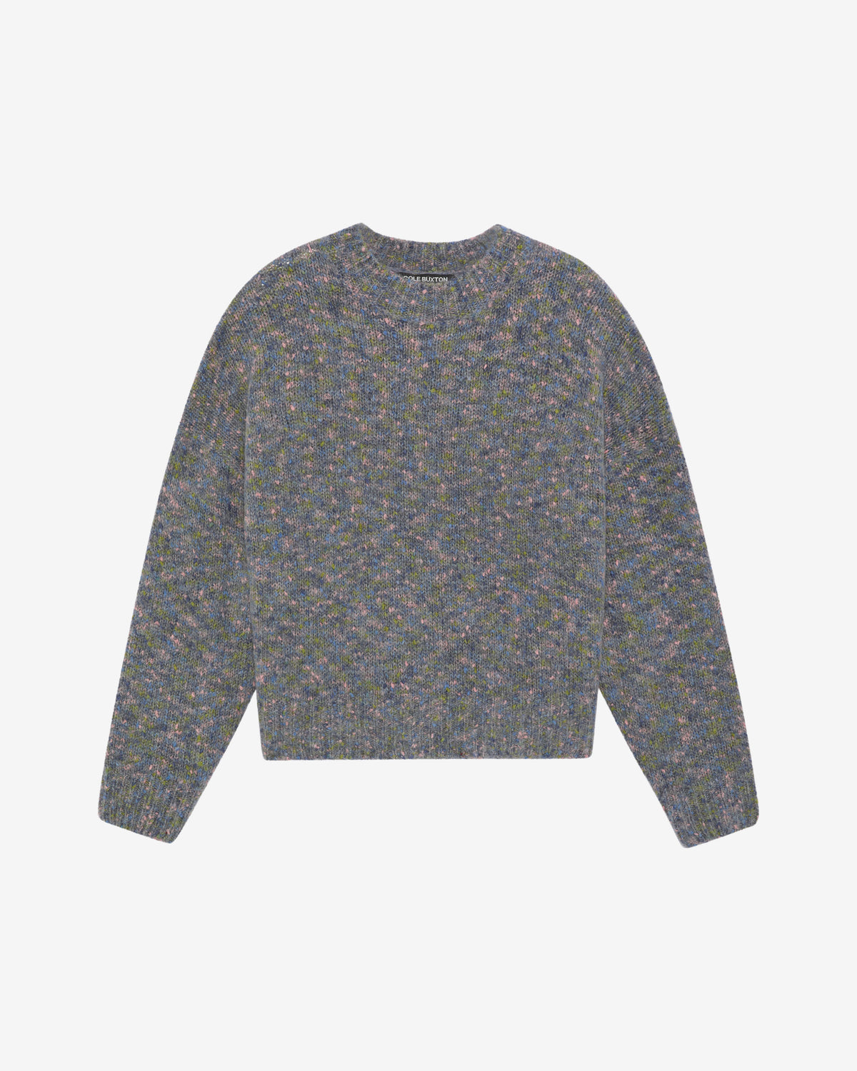 FLECK KNIT SWEATER