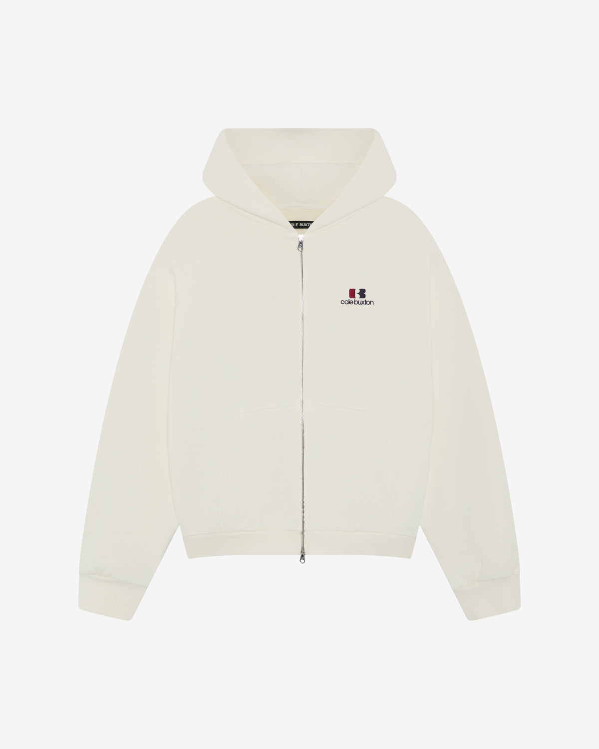 ICON LOGO ZIPPED HOODIE