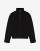 HIGH NECK KNIT ZIP THROUGH