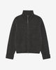 HIGH NECK KNIT ZIP THROUGH