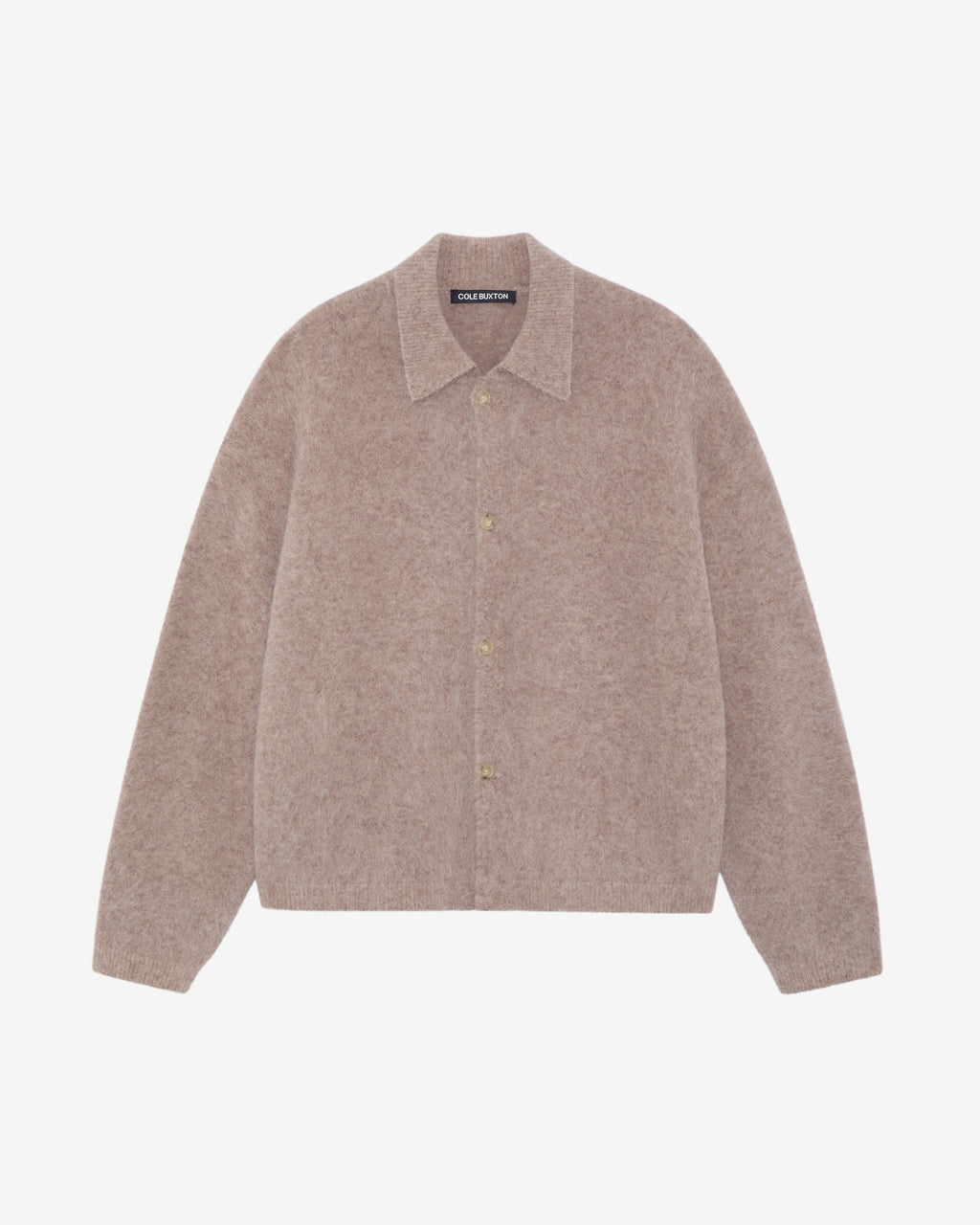 ALPACA KNIT SHIRT