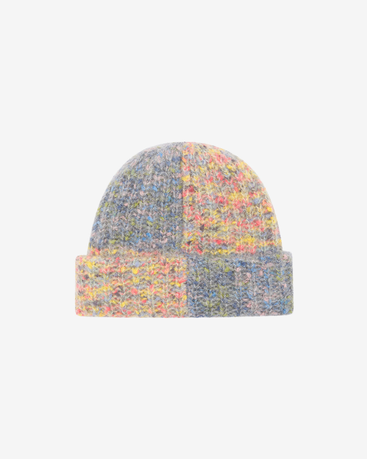 HAND EMBROIDERED FLECK KNIT BEANIE