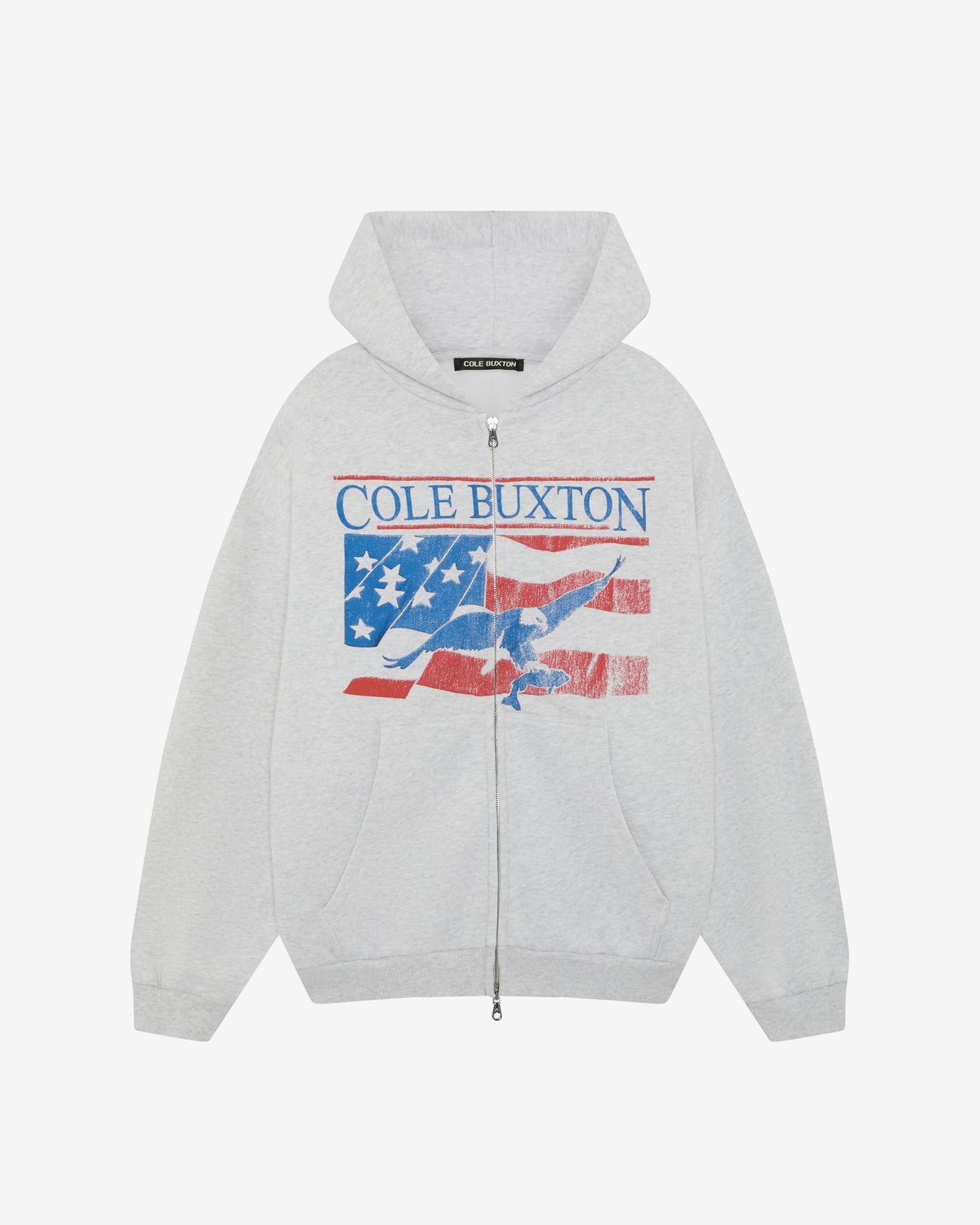 OLD GLORY ZIPPED HOODIE