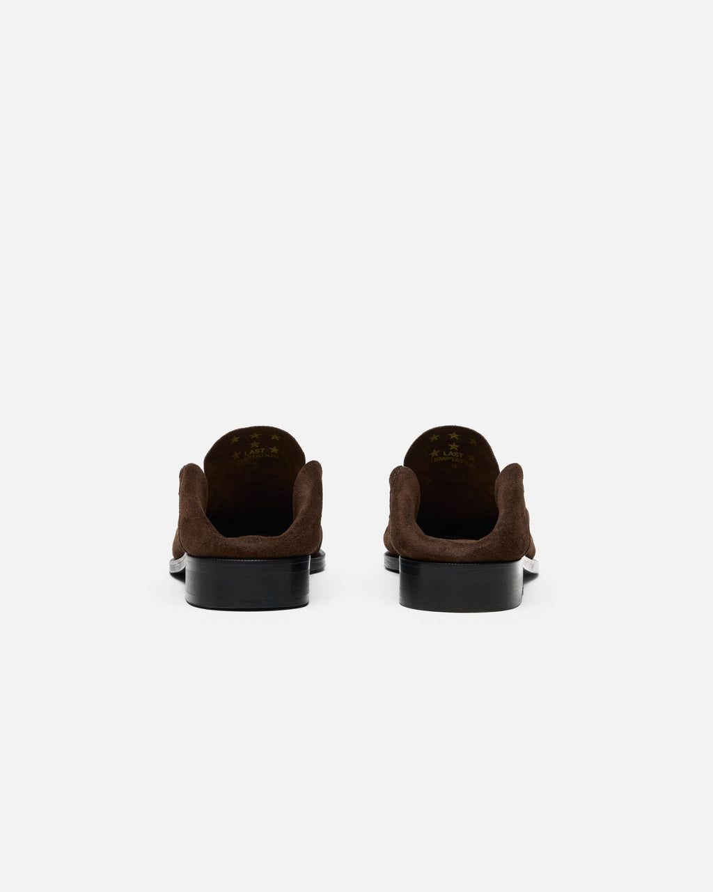 CB BROWN SUEDE FOLDABLE RUCHED LOAFER