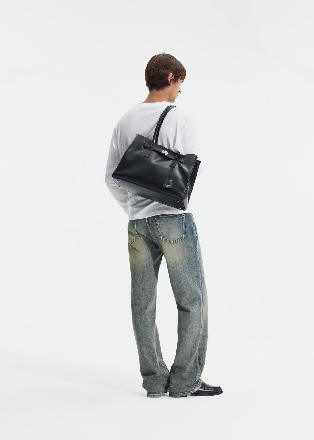 LEATHER HOLDALL 40
