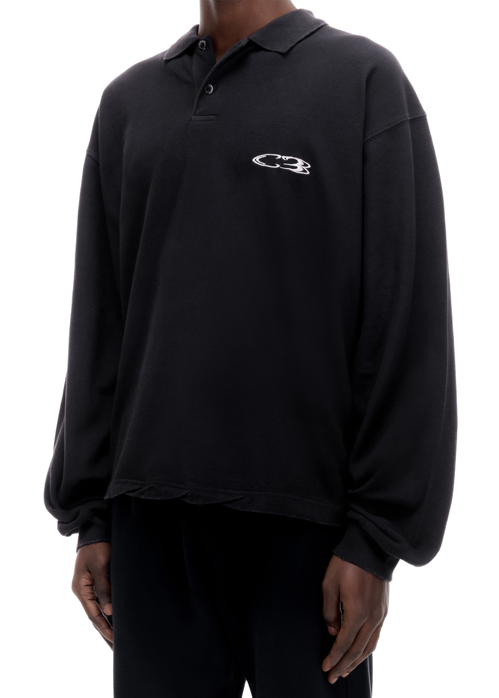 CB SURF LONG SLEEVE POLO