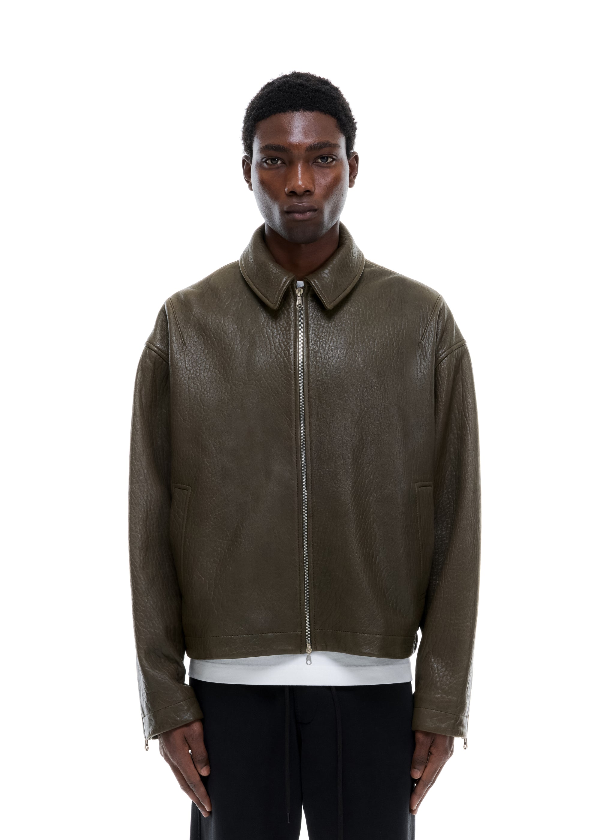 SHRUNKEN LEATHER JACKET