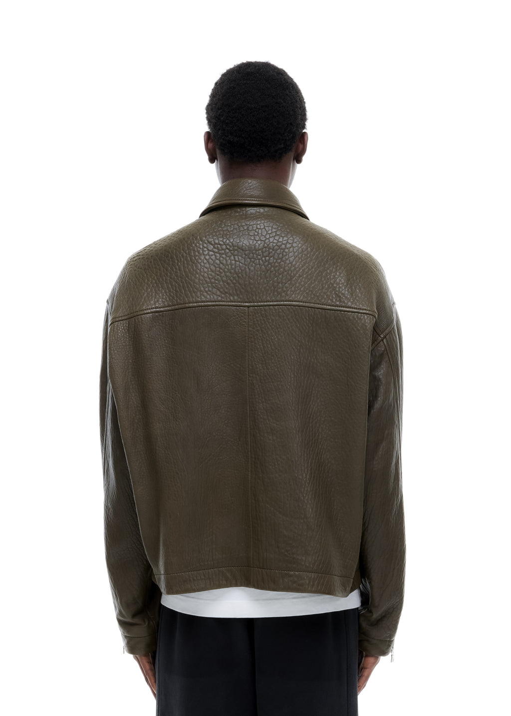 SHRUNKEN LEATHER JACKET