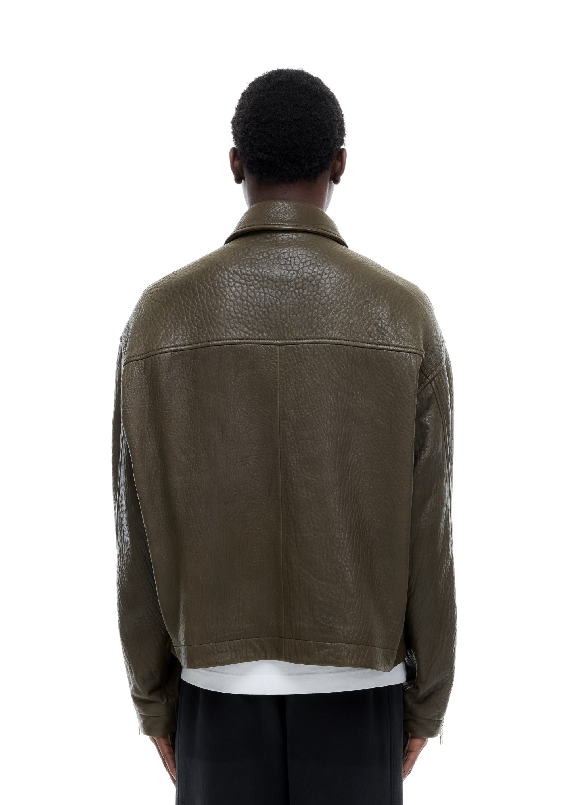 SHRUNKEN LEATHER JACKET