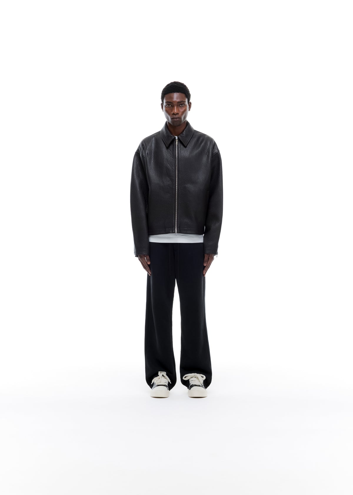 SHRUNKEN LEATHER JACKET