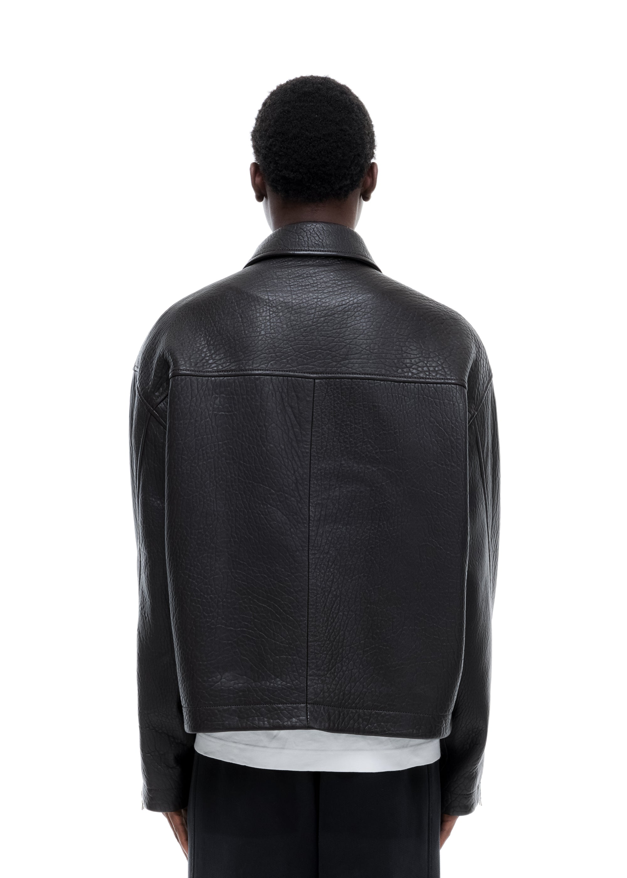 SHRUNKEN LEATHER JACKET