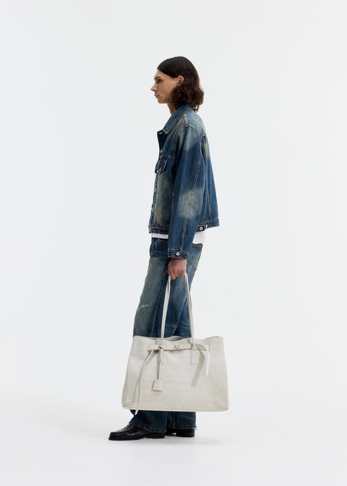 CROC EMBOSSED HOLDALL 50
