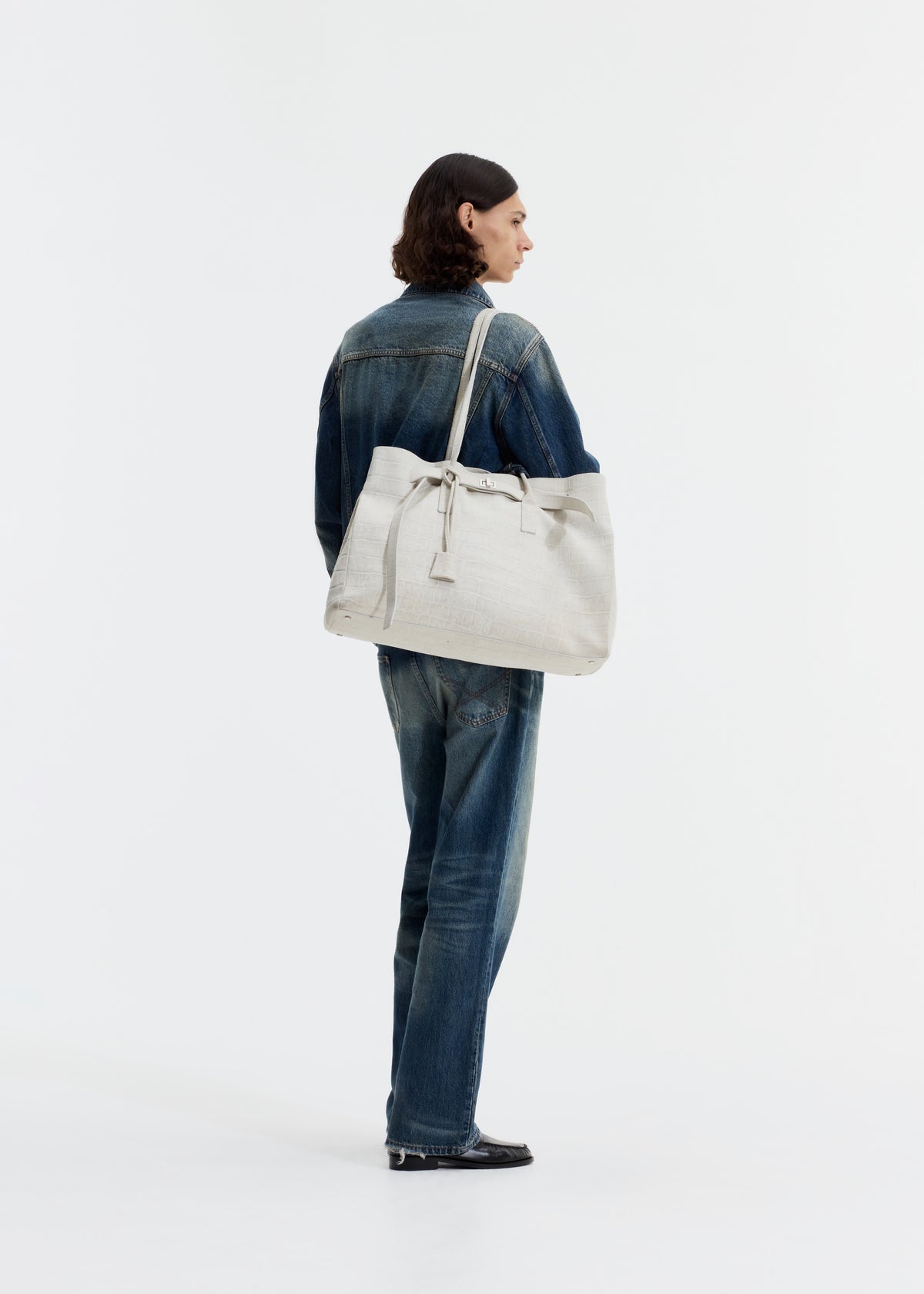 CROC EMBOSSED HOLDALL 50
