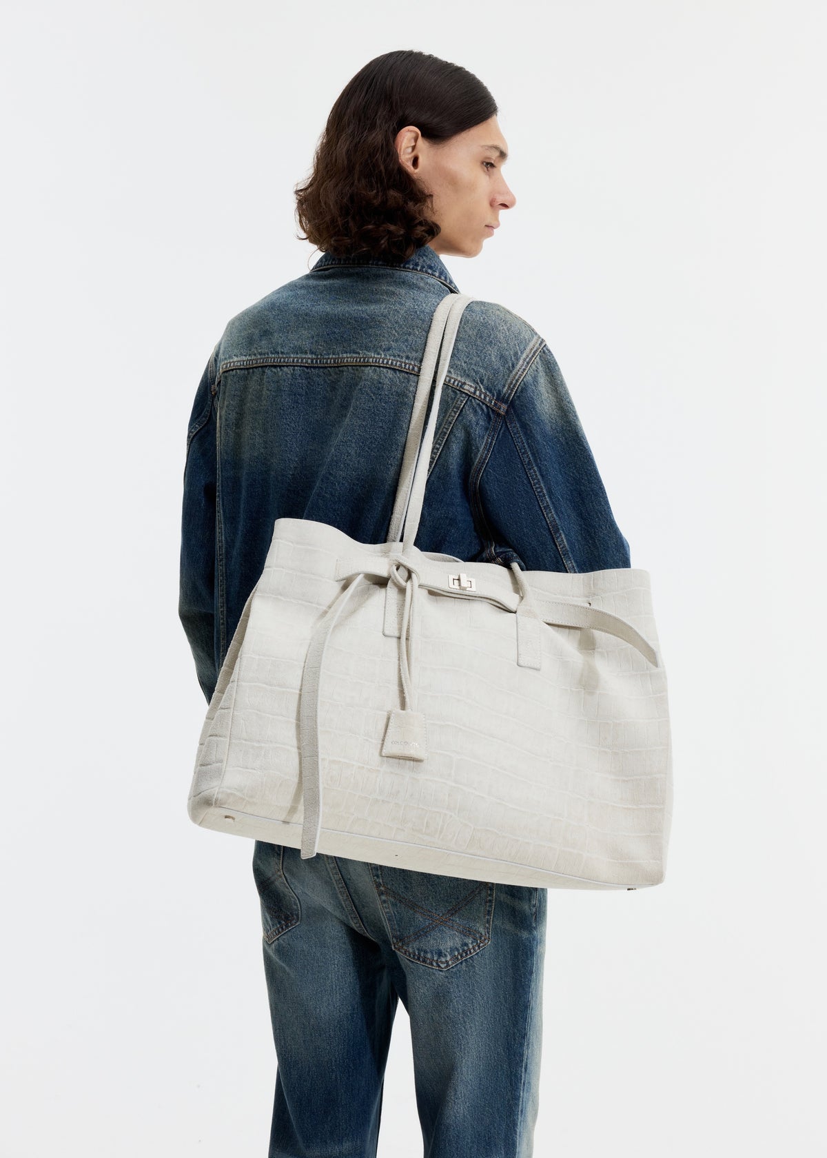 CROC EMBOSSED HOLDALL 50