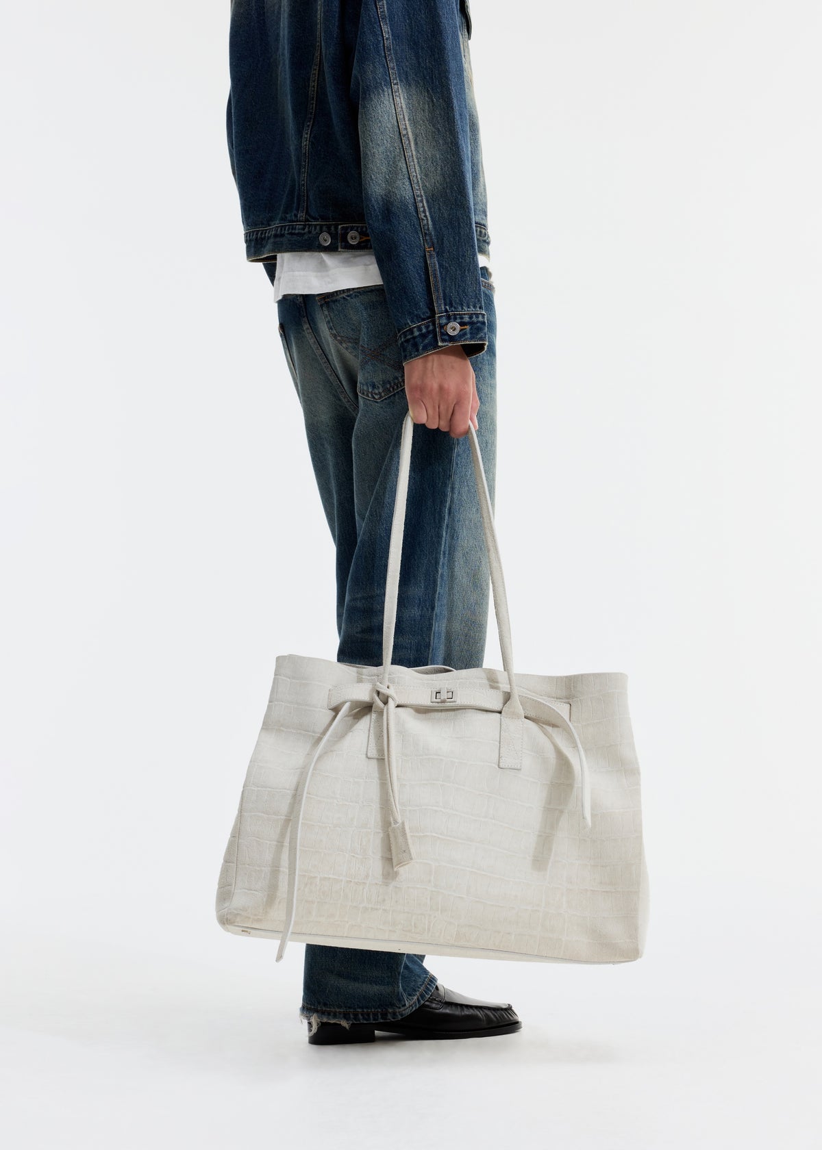 CROC EMBOSSED HOLDALL 50