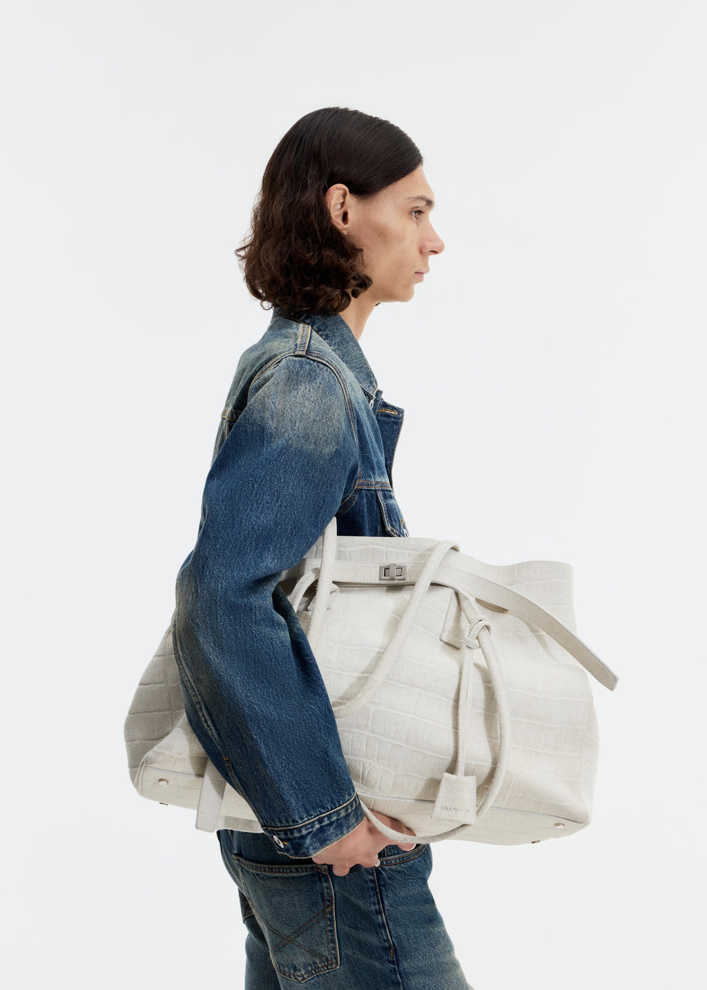 CROC EMBOSSED HOLDALL 50