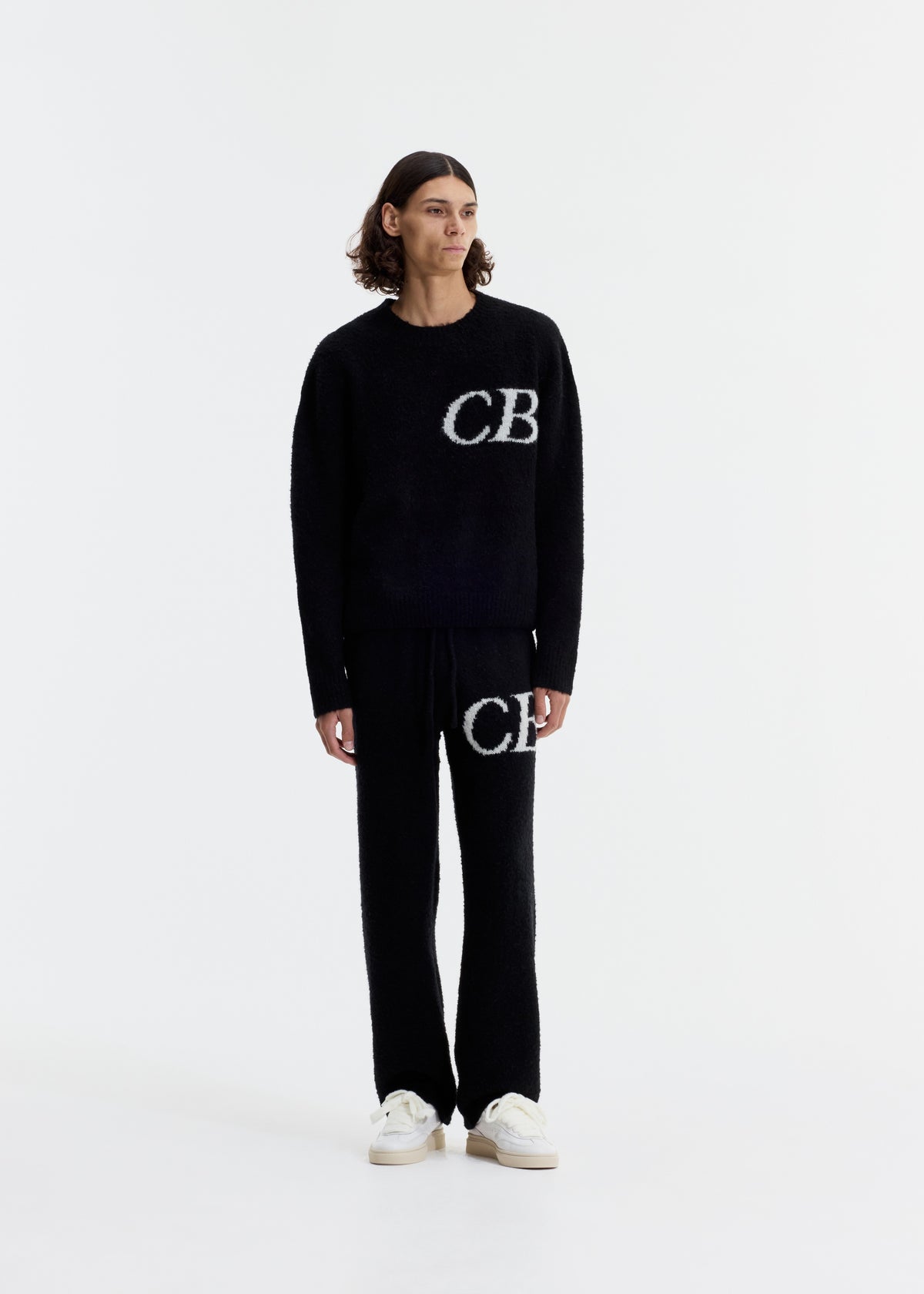 CB LOGO KNIT SWEATER