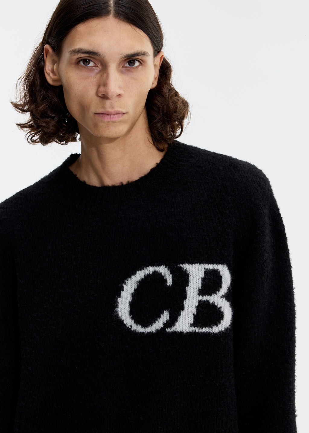 CB LOGO KNIT SWEATER