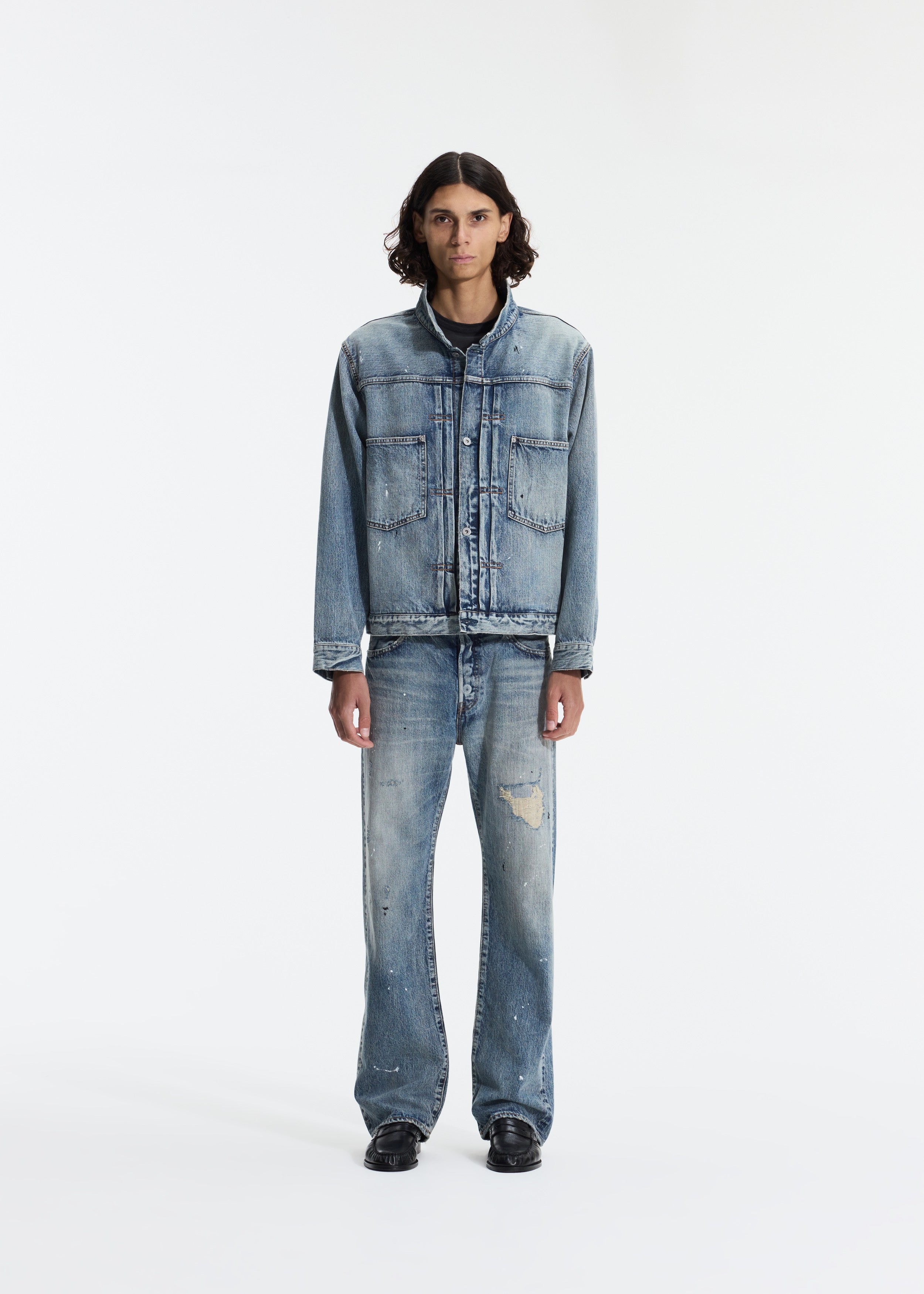 完売品CREDONA TWO POCKET DENIM JACKET REPAIRED COLE DENIM JACKET – Cole Buxton