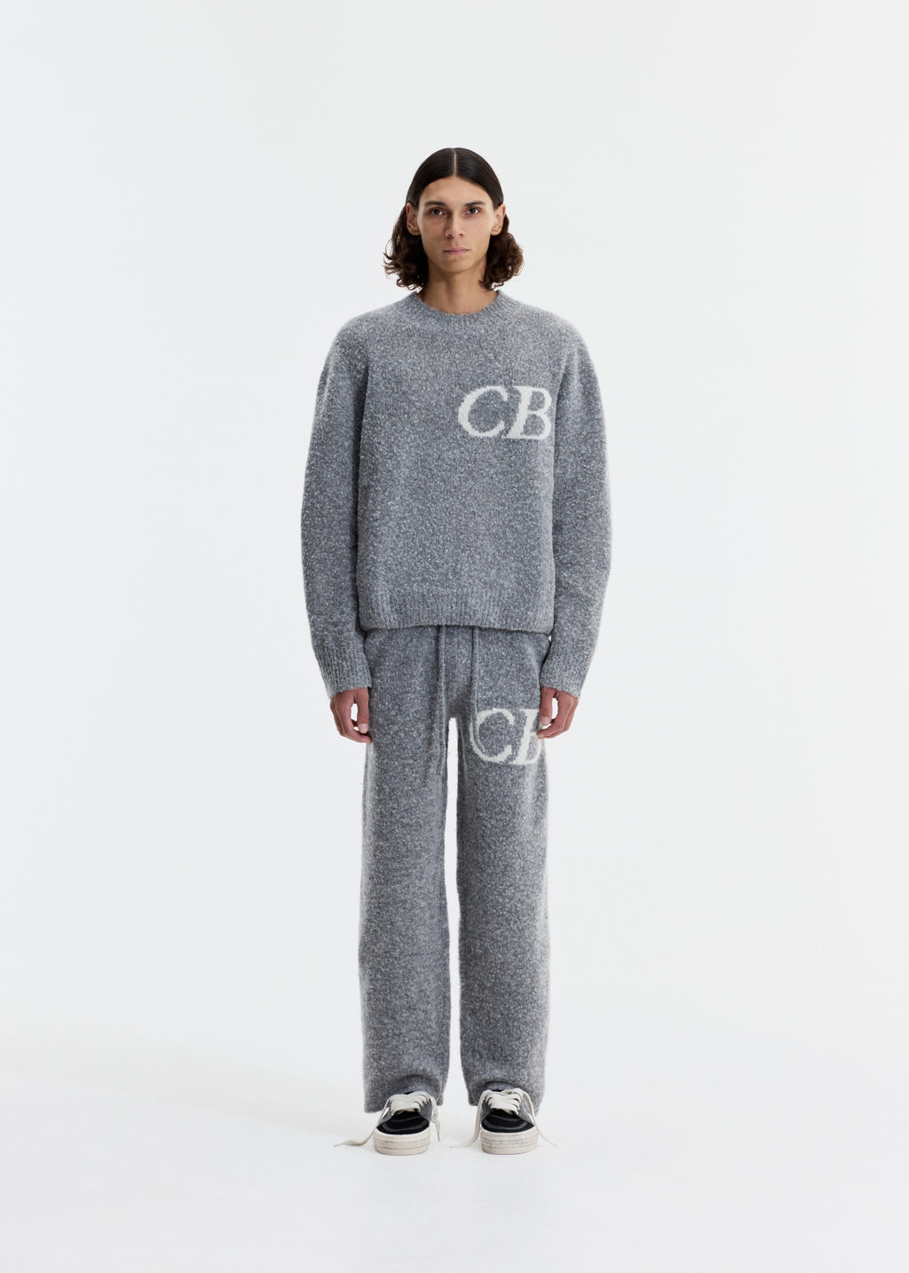 CB LOGO KNIT SWEATER