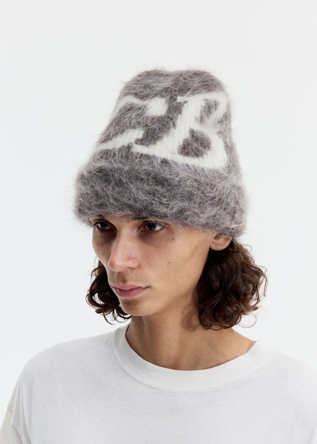 Cole Buxton | Alpaca Knit Beanie | Unisex | Alpaca | One Size Fits All | Brown