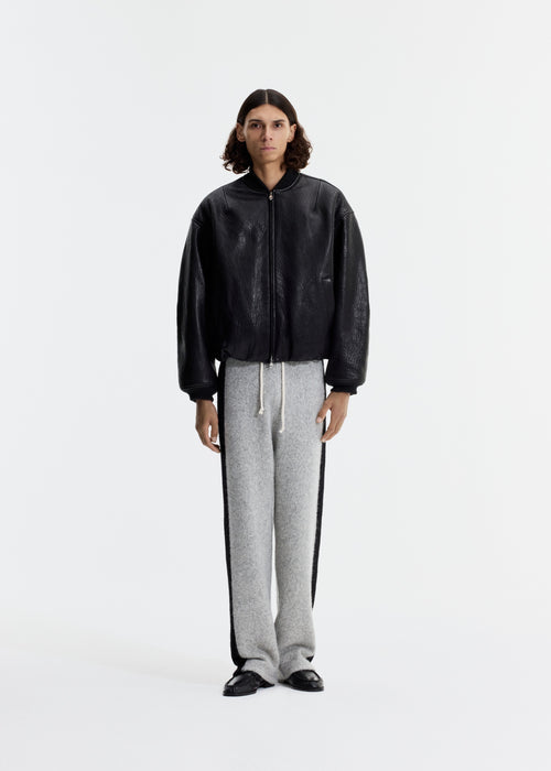 SIDE STRIPE KNIT PANTS