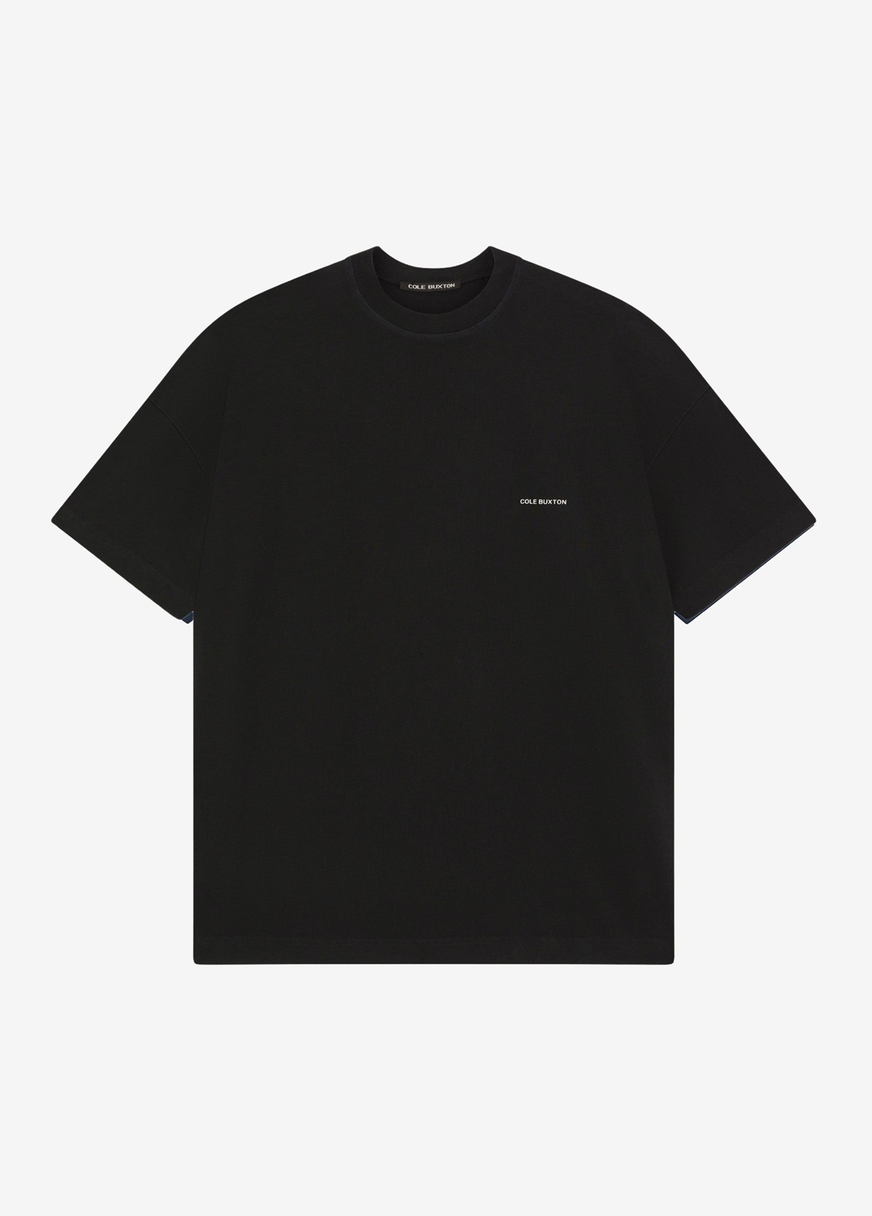 Cole Buxton | Mini Logo T-Shirt | Mens | Cotton | Vintage Black