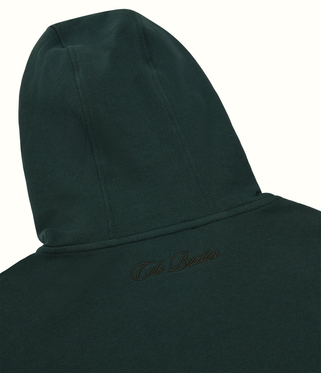 CB CROPPED LOGO ZIP HOODIE