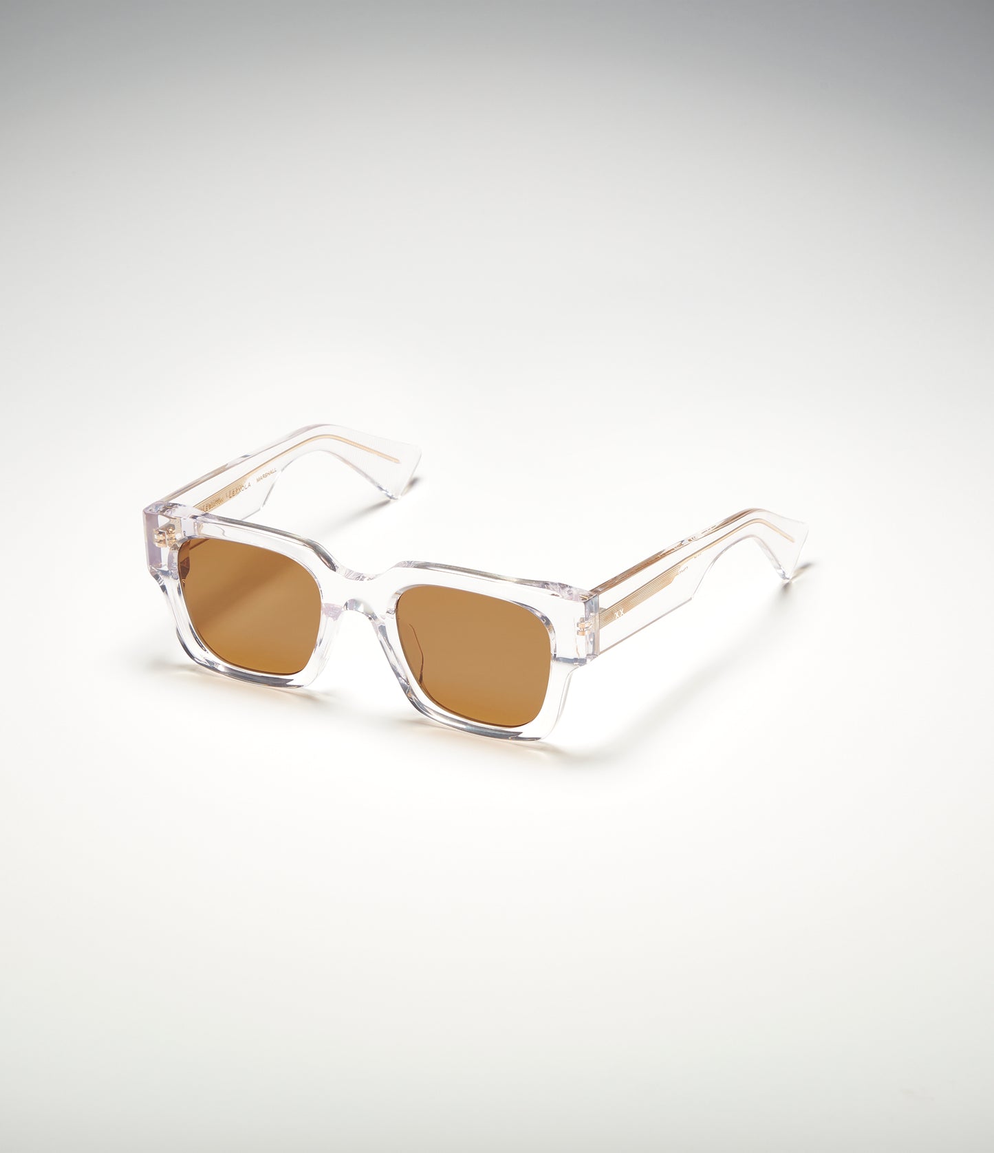 Cole Buxton | Lexxola Sunglasses | Unisex | White / Brown