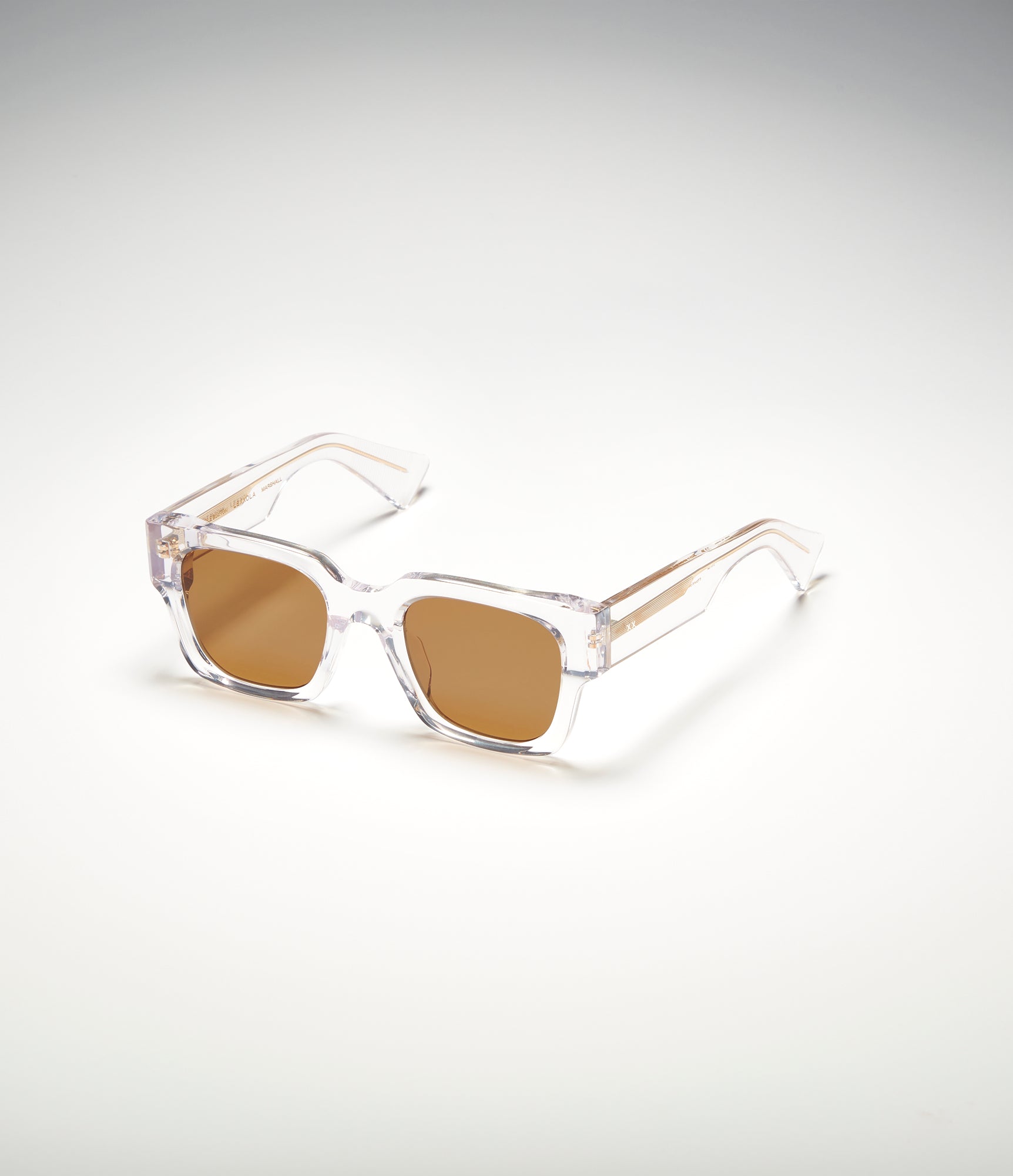 Cole Buxton | Lexxola Sunglasses | Unisex | White / Brown