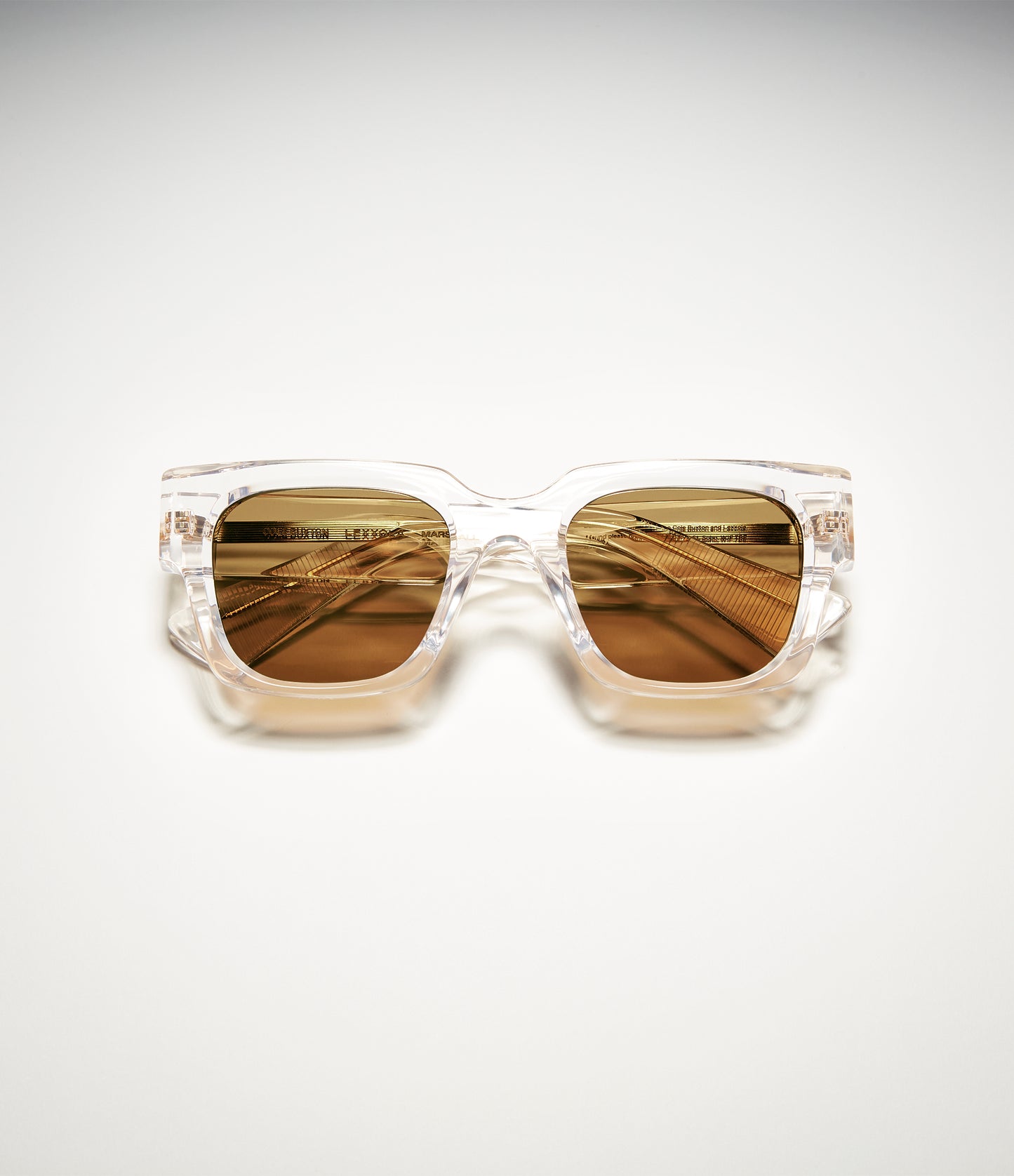 Cole Buxton | Lexxola Sunglasses | Unisex | White / Brown