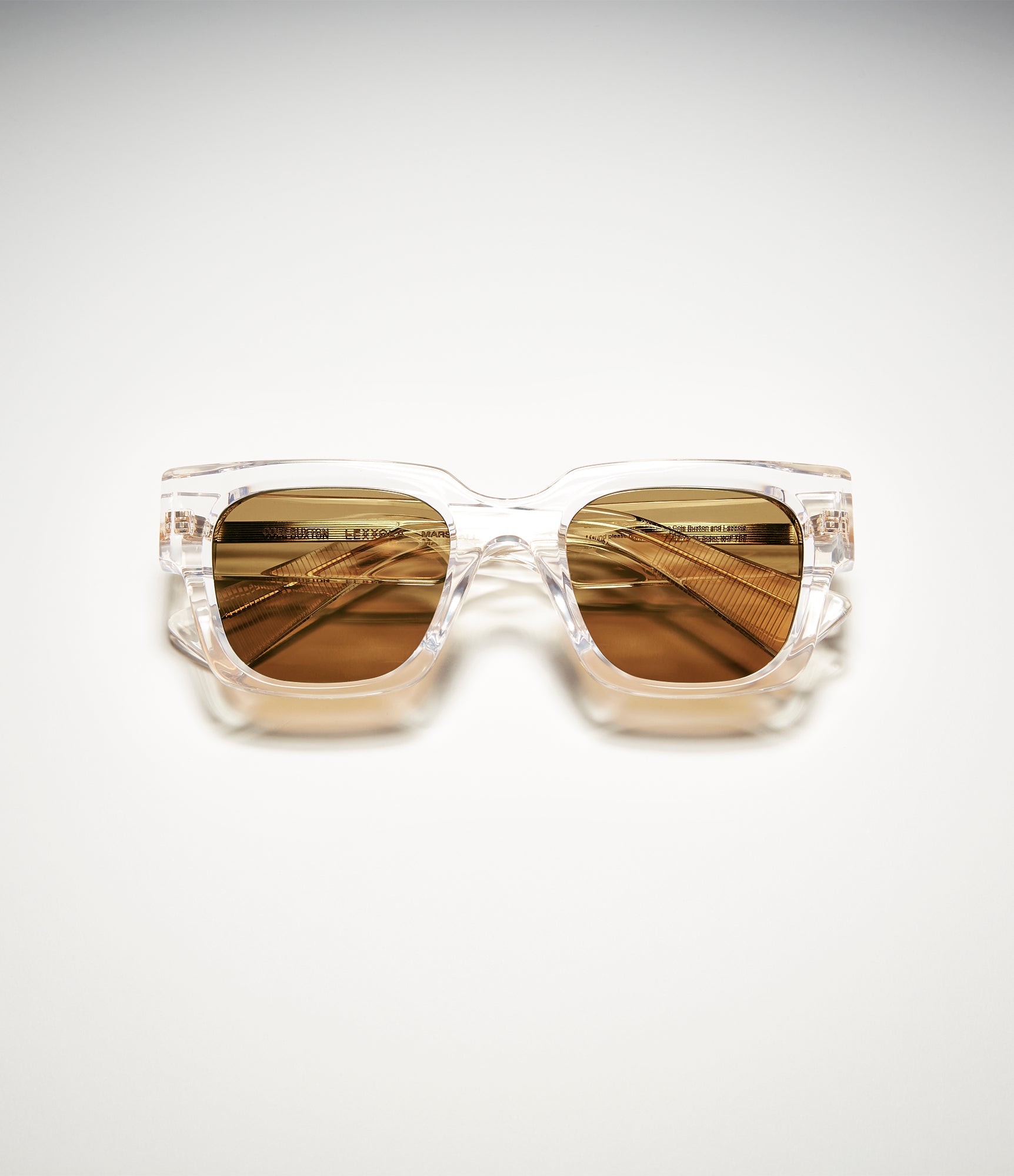 Cole Buxton | Lexxola Sunglasses | Unisex | White / Brown