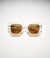 Cole Buxton | Lexxola Sunglasses | Unisex | White / Brown