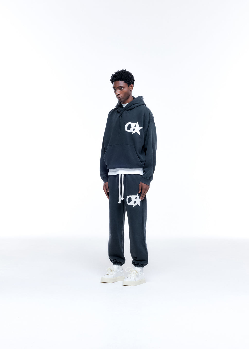 Cole Buxton CB Star Sweatpants Mens Brushed Cotton Vintage