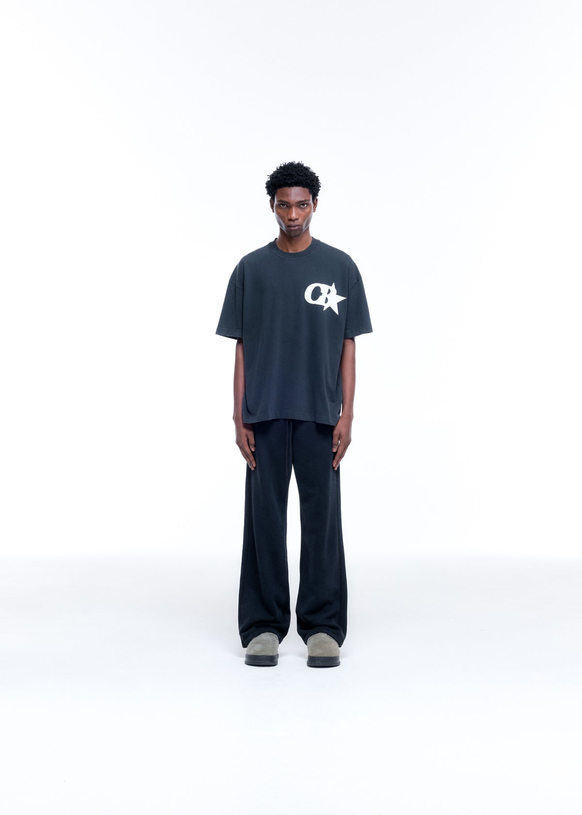 Cole Buxton | CB Star T-Shirt | Mens | Cotton | Vintage Black