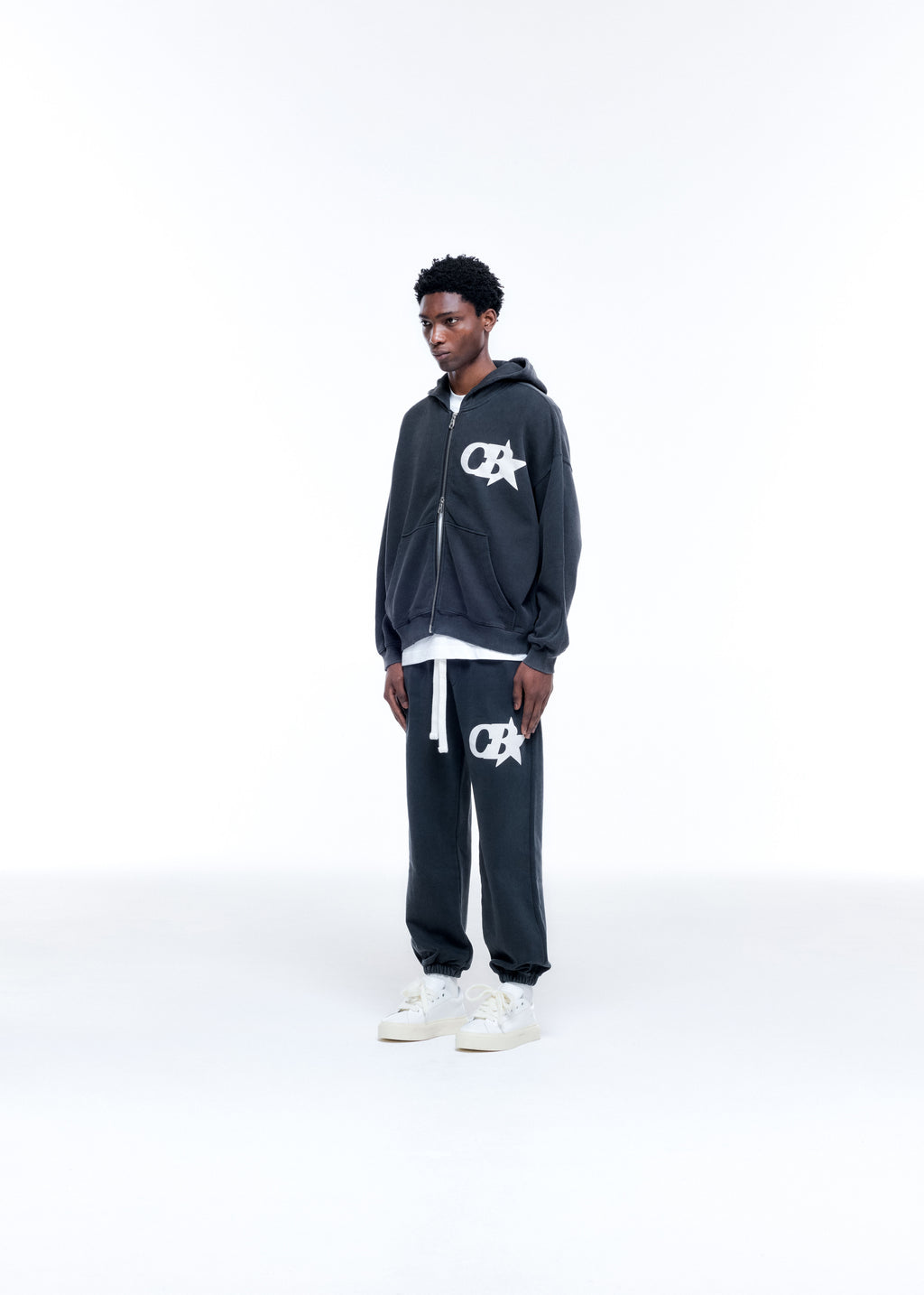 Cole Buxton | Cb Star Zipped Hoodie | Mens | 0