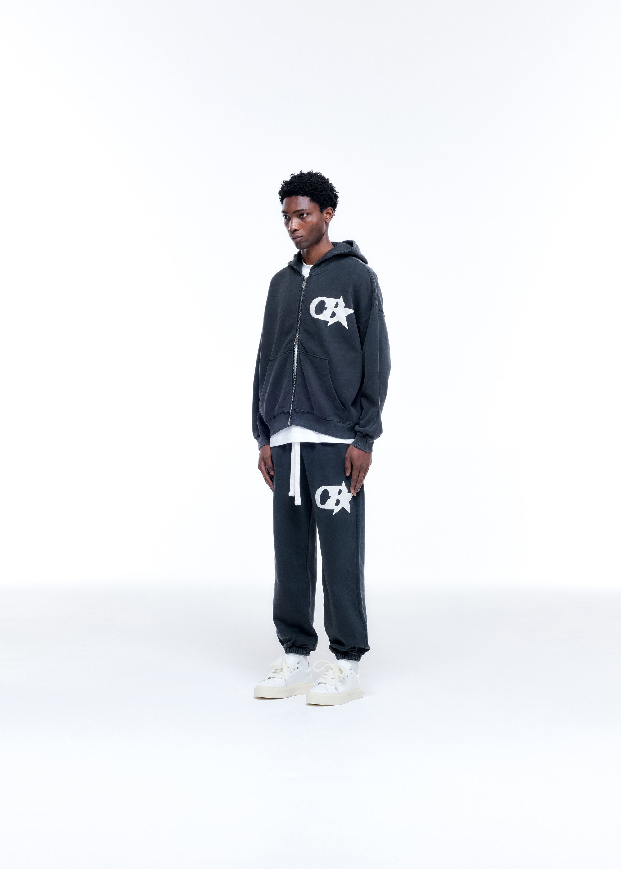 Cole Buxton | Cb Star Zipped Hoodie | Mens | 0